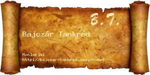 Bajczár Tankréd névjegykártya